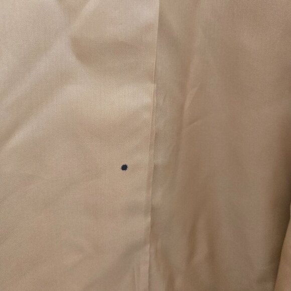 Vtg Silk Lore Blazer Jacket Medium Butterscotch Tan Safari Utility Retro Silk - Picture 6 of 14